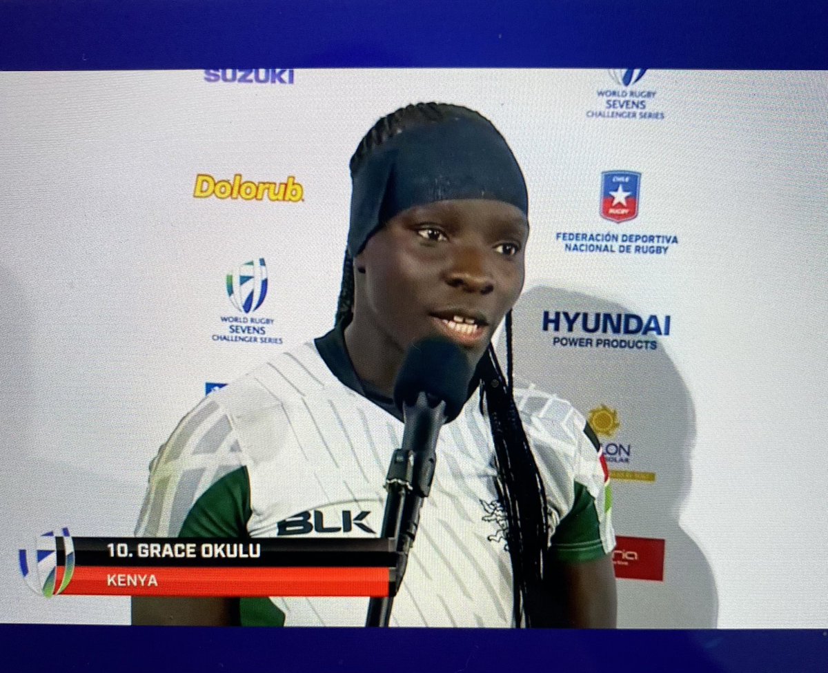 Not much coverage of the @WorldRugby 7s Challenger Series in Chile, but what a performance by the Kenya Women’s Team on Day 1 beating both China and @WomenBoks. Grace Okulu has been in excellent form for @OfficialKRU