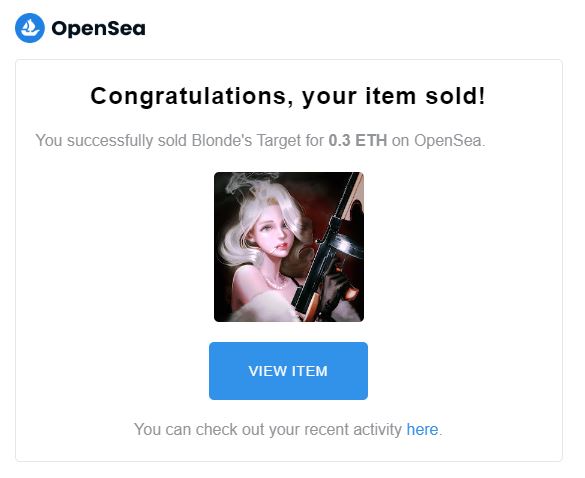 💛[Blonde's Target] Sold💥

빵야빵야 그녀는 멋진 주인님을 만나  떠났습니다💛
마이 퍼스트 파워 엔젤 컬렉터 
고노고 <a href="/GONOGO_Korea/">GONOGO</a> 님🙏❤️
작품을 소장해 주셔서 정말 감사드립니다🥹❤️
모두에게 소중한 고노고님, 
늘 감사와 보답하는 마음안고
더 열심히 활동하겠습니다!❤️❤️

#NFTs #nftart