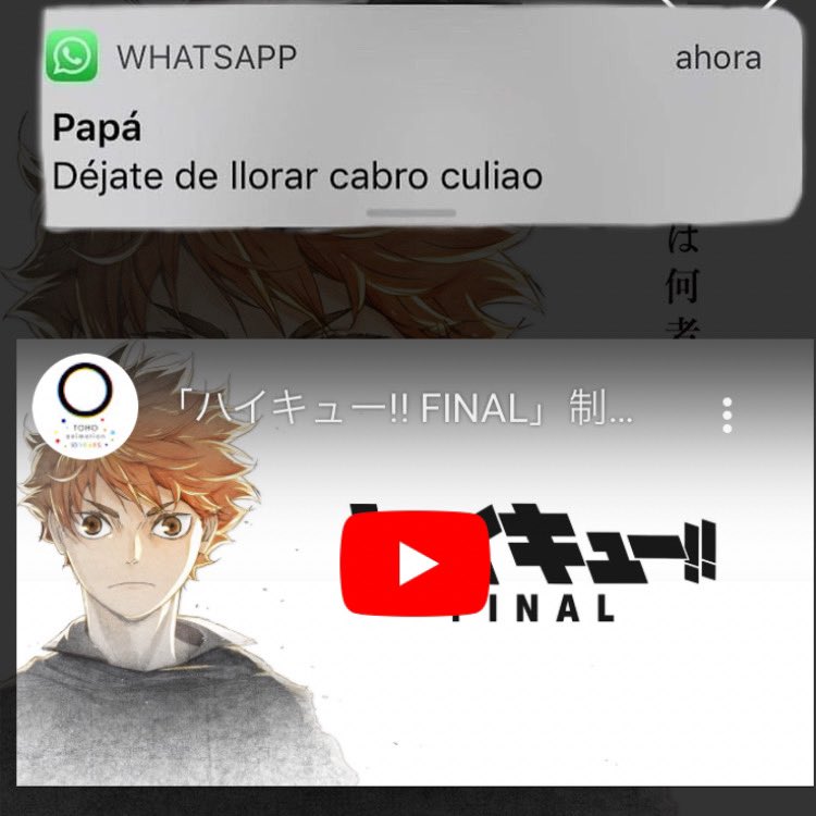 koukaashi's tweet photo. NO PUEDO ES QUE VA A SALIR UNA PELÍCULA DE HAIKYUU https://t.co/RGaNyIRTec