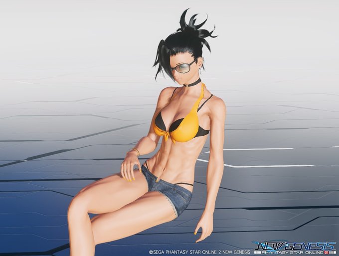 NGSで使ってる自キャラです。
My character used in PSO2NGS 