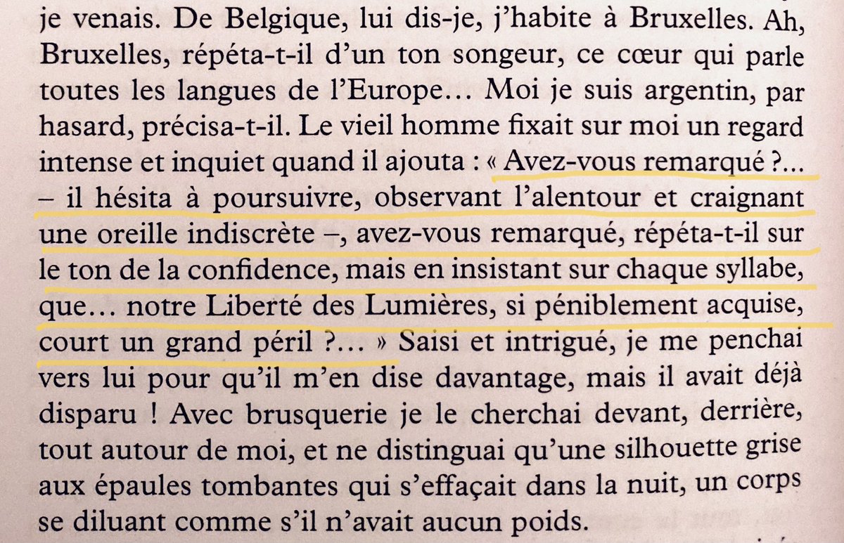 BernardVisscher's tweet image. Une pensée pour tous ceux et celles qui sont privés de penser, et de parler, dans RENDEZ-VOUS INCERTAIN, page 327, roman de Bernard Visscher, éditions Murmure des soirs. #LisezVousLeBelge #ADEB #librairiewalloniebruxelles #liberté #démocratie