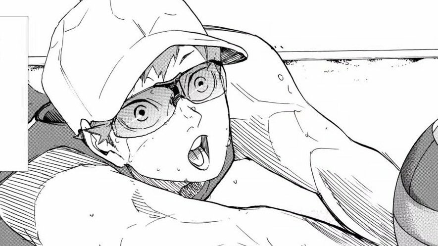 lovewitB's tweet photo. i just know haikyuu fans will go FERAL once ninja shoyo gets animated https://t.co/hHY7TTMj6S