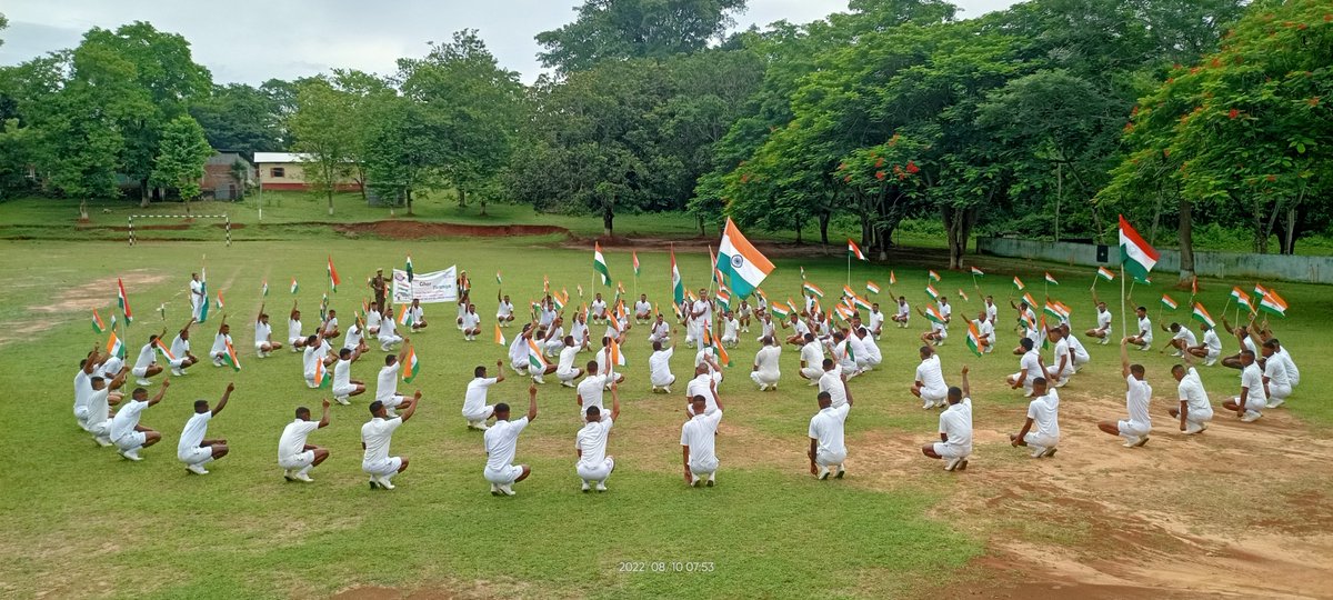 2ndAptf's tweet photo. #HarGharTirangaAssam #azadikaamritmahotsav2022 @PMOIndia  @CMOfficeAssam  @himantabiswa @mygovassam @assampolice @DGPAssamPolice  @ZakirHu98833308 https://t.co/RGTKsJSx89
