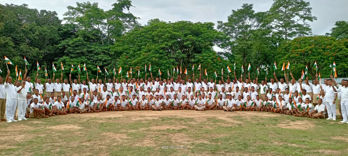 2ndAptf's tweet photo. #HarGharTirangaAssam #azadikaamritmahotsav2022 @PMOIndia  @CMOfficeAssam  @himantabiswa @mygovassam @assampolice @DGPAssamPolice  @ZakirHu98833308 https://t.co/RGTKsJSx89