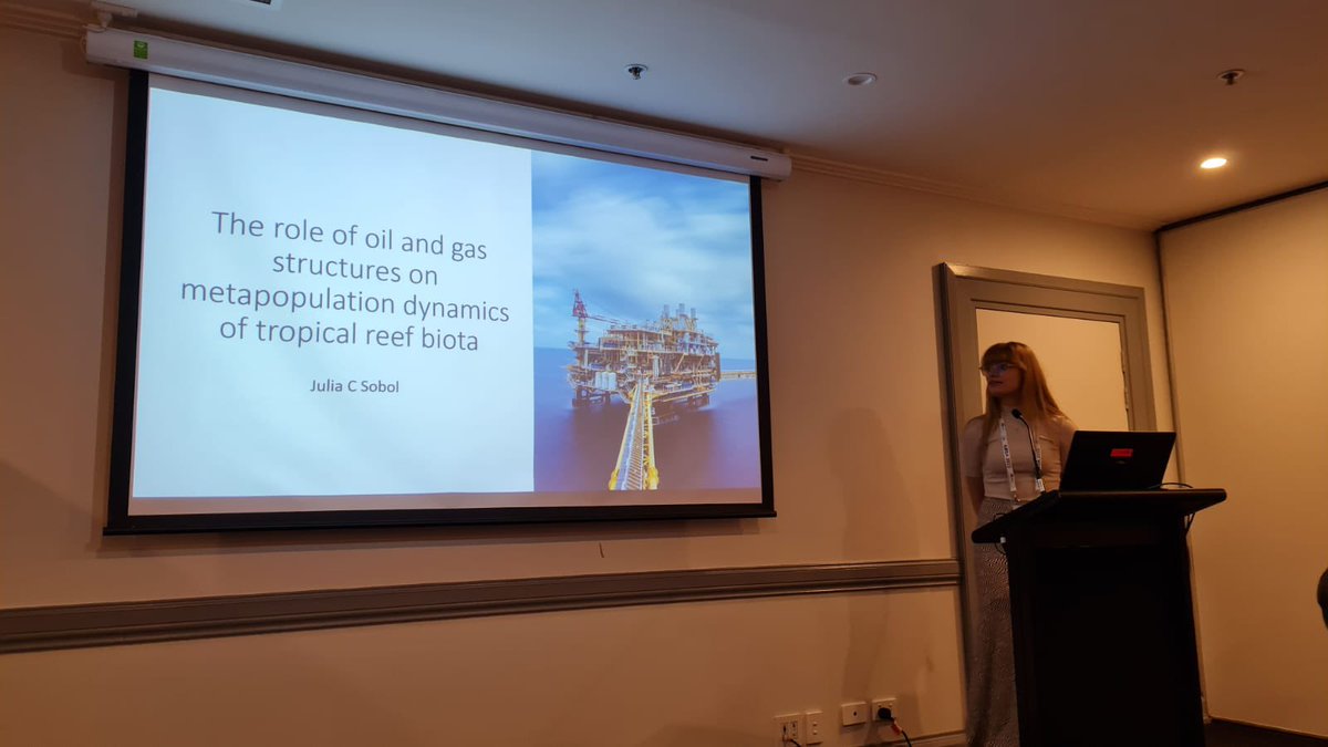 JuliaCSobol's tweet photo. Annnd that wraps up the Australian Marine Science Association Conference #AMSA22!

Absolutely grateful to present my honours research findings to experts in the field of marine ecology and conservation.
@AMSAconf @aims_gov_au https://t.co/4Dz66YBWMR