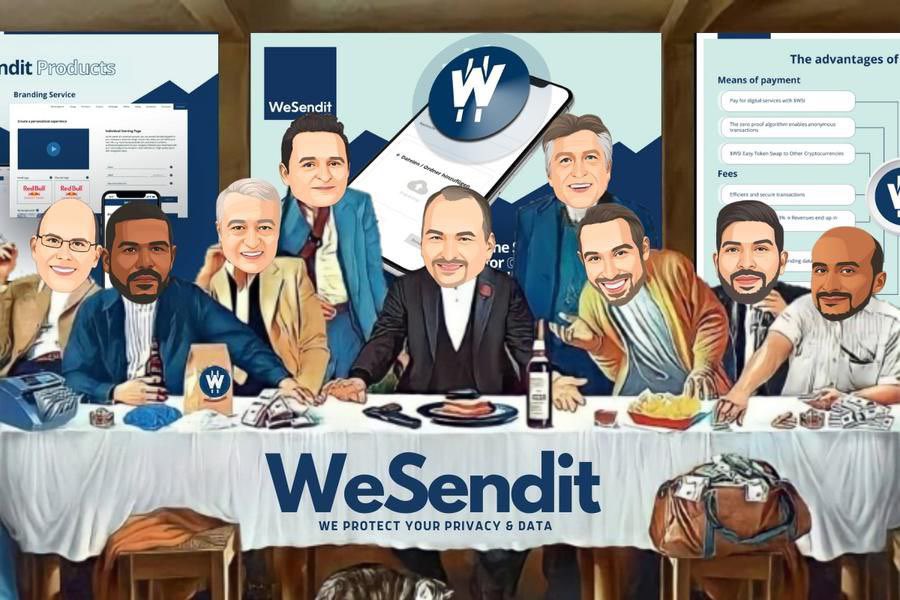 WeSendit's tweet photo. Who created this? 😅 It's incredible how creative our community is in the current meme challenge. 

Join our current meme contest here:  https://t.co/TSSZ0Gyzim

#wesenditteam #meme #contest https://t.co/Gm223azzKD