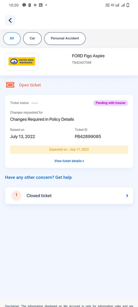 erprasanth7's tweet photo. @PBHelpDesk why your teams are useless fools for a simple query it's been a month it's not resolved yet . Are you people's are working or sleeping in the office cowards .jul 13 ticket raised still the cowards are working on the complaint @policybazaar https://t.co/Eiv8PkUieH