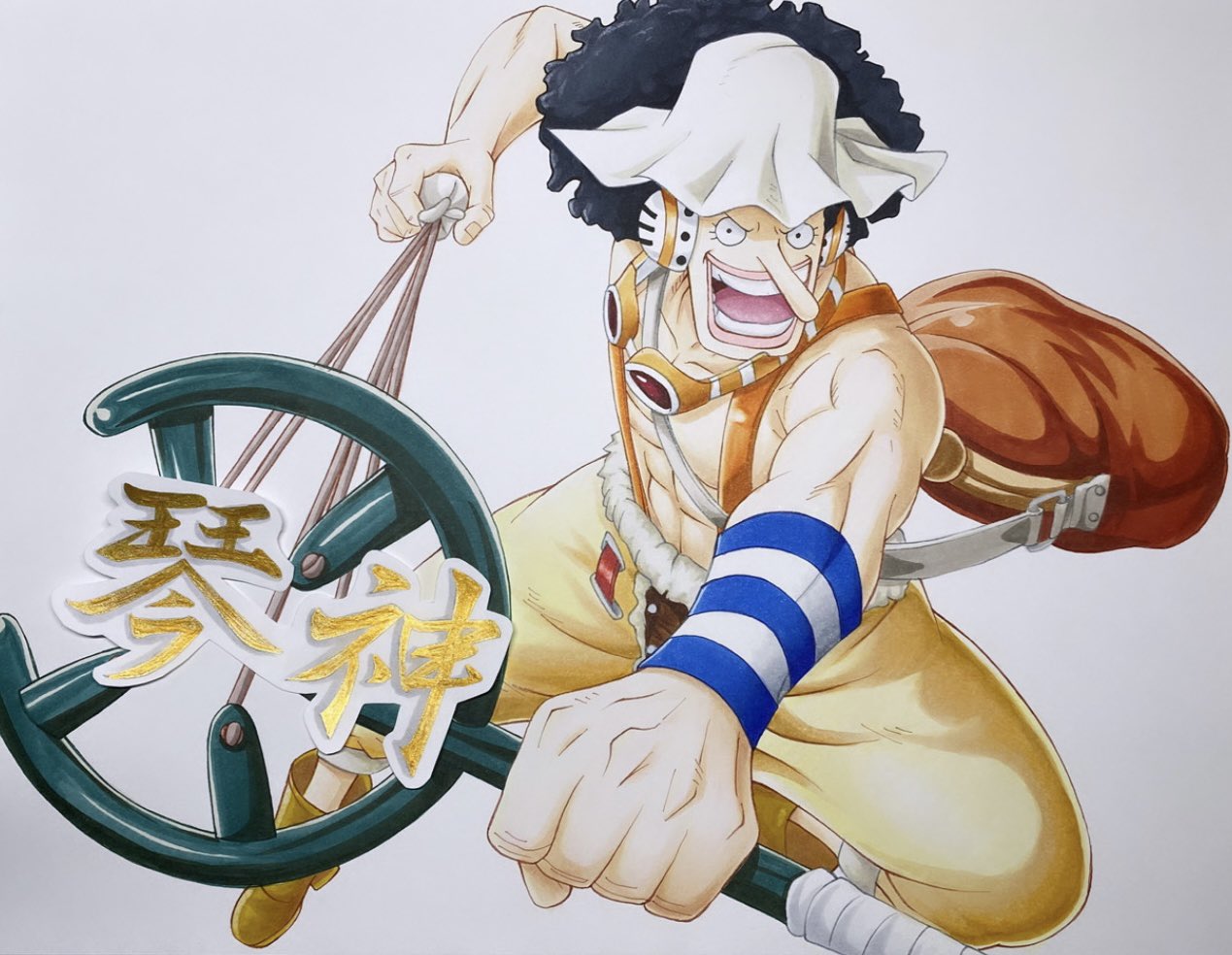 琴神 最近ウソップかっこいい ワンピース ウソップ ワンピースイラスト イラスト 描いてみた T Co Wgoqtkk4qt Twitter