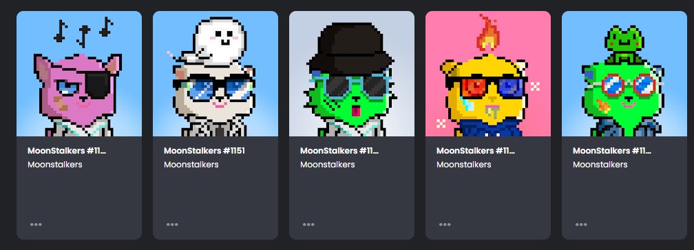 007ish_eth's tweet photo. Minted a few @Moonstalkersnft 
wen rug? 🤣

#nfts #nftcommunity #FreeMint https://t.co/lf4aGXUIWi