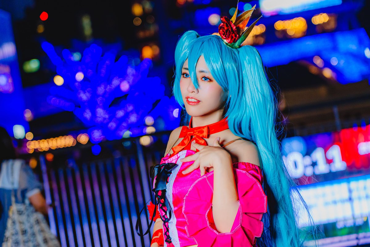 iCOS 初音ミク ロミオとシンデレラ コスプレ ワインドレス