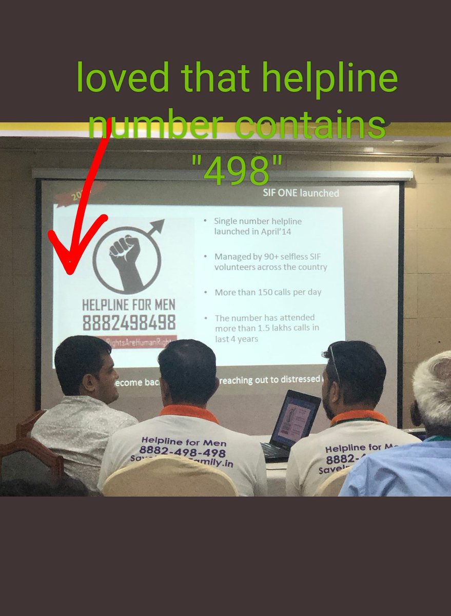 vaibhavmahe87's tweet photo. #SIFONE
Helpline for Men !
8882-498-498
@realsiff @MenWelfare @vaastavngo @IndiaGender @MyNation_net https://t.co/KxxSXdABRb