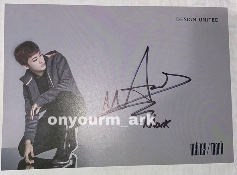 onyourm_ark's tweet photo. wts
nct 127 x design united
mark signed postcard
- about a4 size
- in good condition 

$61 w/ tracked ship included (us only) https://t.co/hkj0BwCbZ7