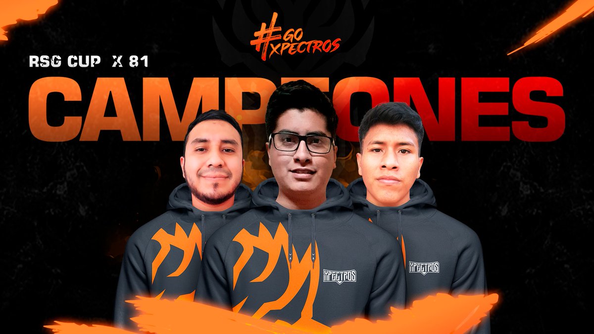XpectrosCr's tweet photo. #CAMPEONEEEEES🔥
Y ya lo ven, y ya lo ven, somos campeones otra vez 🥳🥳🥳
📌 2 - 1 (3-2/1-2/4-0)
🆚️ @CrossesGaming
🏆 @RSG_Esports_
🏅 @GK_MiguelOP🍫
#GoXpectros🧡☠🔥
#LlegóLa81🏆 https://t.co/PQ53ZJcYj2