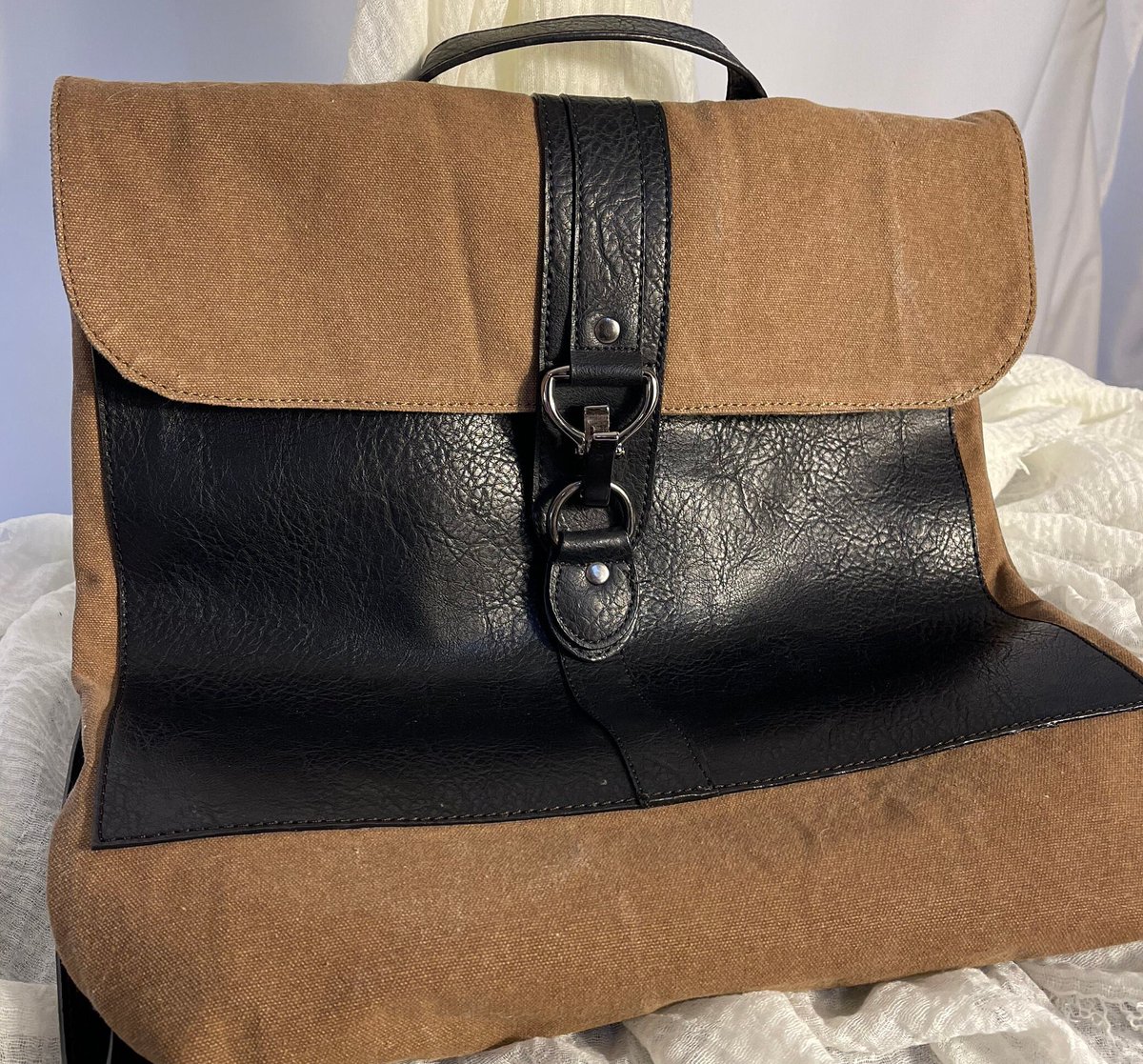 artisan_pure's tweet image. Black Recycled Canvas Backpack Large with Suede Accents for Students and Women on the go-Large Black Fashion Backpack-Women's Accessories etsy.me/3t8K6XO #ArtisanPureSkinCare #Etsy #StudentBackpack