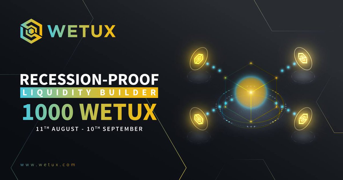New Airdrop: WETUX Airdrop
Reward: 1000 WETUX (~$20)
Distribution date: in 24 hours

🔗Airdrop Link: t.me/Wetux_news/30

- Complete all tasks of the airdrop
- Register an account  on and finish KYC
- Submit your airdrop code &amp; Tweet link on website