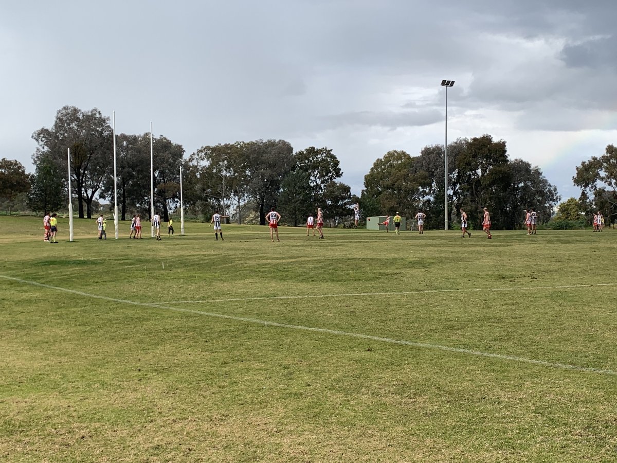 SATURDAY SCOREBOARD //
 
Pigs lead at half time in a big clash at pig park. Laddy has 4 to the main change

FOOTBALL
PROGRESS SCORE // Seniors H/T | CSU 9.2 (56) lead TRYC 3.4 (22) 
COMPLETE // Reserves | CSU 22.7 (138) def TRYC 6.9 (45)

CTFP/S