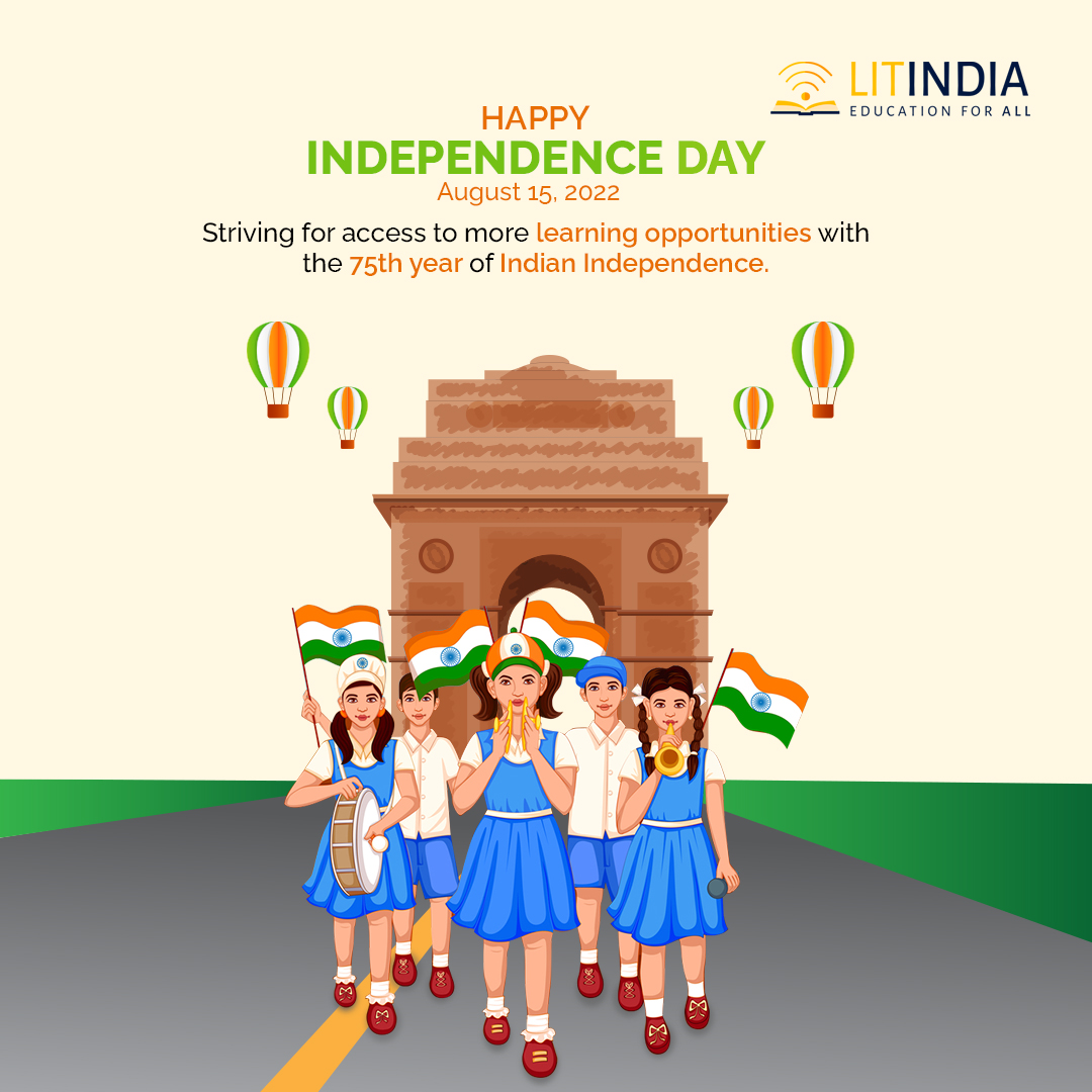 ProjectLitindia's tweet photo. Moving India’s education sector towards a holistic system, paving the way to boost human capital development in the future. 

Let's celebrate the 75th #independenceday with zeal and zest with #ProjectLitIndia

#HarGharJhanda #indianindependenceday   #HumanityWelfareCouncil https://t.co/7AZKRJj58g