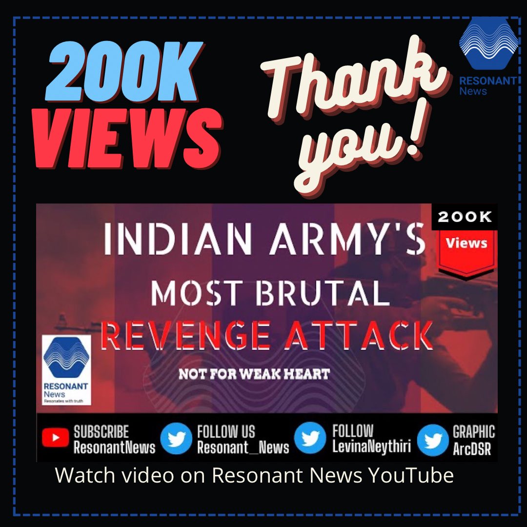 Resonant_News's tweet photo. 200K! 
We are thankful for your support. 👍
If you haven’t watched it yet, watch it here>> https://t.co/8cY2ebiDy6 https://t.co/3CdNvu0Fmz