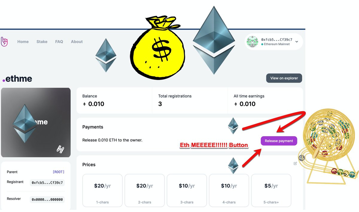 dwebASAP's tweet photo. Nice #domain - HOPE.ethme 3rd registration + in drawing for the #lottery #prize release payment #random #raffle #ethme $hns $eth $ens
Register yours at https://impervious.registry
& ETH MEEEEEEE!!!!!!!!! https://t.co/BjnLw3uBwL