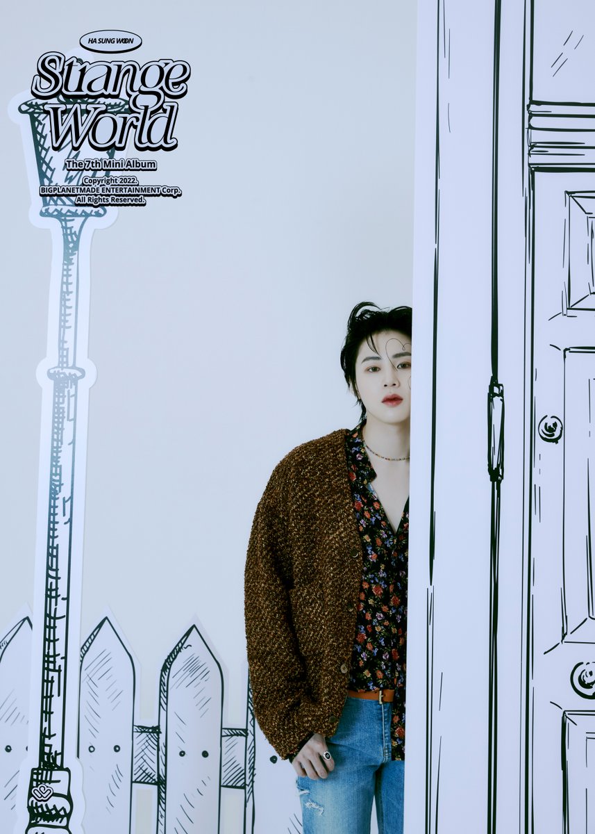 하성운 (HA SUNG WOON)
The 7th Mini Album
'Strange World'

Concept Photo 1 (2D ver.)

2022. 8. 24. 6PM KST

#하성운 #HASUNGWOON
#Strange_World