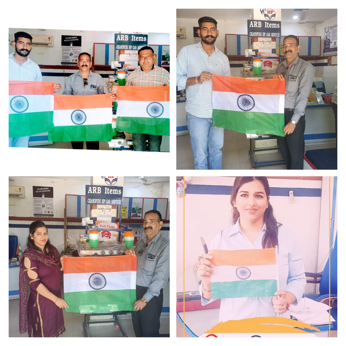 ChandpuriG's tweet photo. #HarGharTiranga campaign under #azadikaamritmahotsav2022 #75YearsofIndependence organised by Chandpuri Hp Gas service Garhshankar #HPCL #HPGAS #HPCLSALESREGIONHOSHIARPUR  @HPCL @TejinderSCheema @JasvinderSSaini @NwzLpg @HardeepSPuri @PMOIndia @AmritMahotsav @Dharmendra_1967 🇮🇳 https://t.co/Vz65oJjx7K