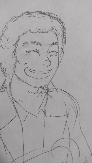 ね～ 何度描いても烈さんの髪形上手くいかないんだけどwwwwww
そっくりに描ける人凄いなあ～😅 