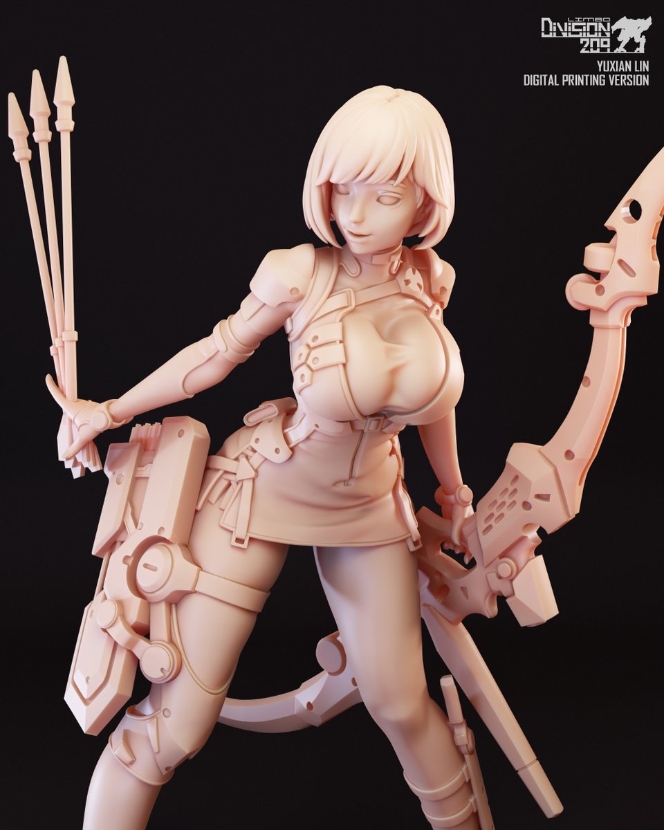 Pre-orders for Julie Igenna &amp; Elisa Ice and Yuxian Lin 3d printing STL files are available now! Get the best sci-fi miniatures of both 35mm and 75mm scales at Limbodivision209.com
