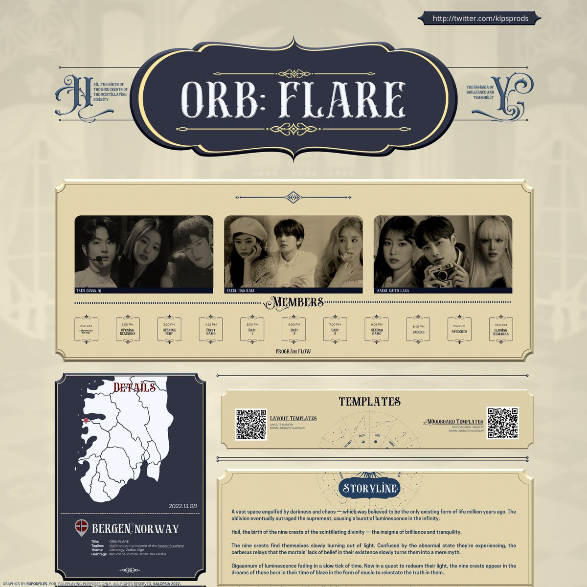 ͏

      ──── ⊹ ⊱ ☆ ⊰ ⊹ ──── ͏

      KALOPSIA ── ͏ORB: FLARE
              【 EVENT GUIDE 】  
                ͏ ͏ ͏
͏   #KLPSTheScintilla  #IntoTheCelestia

͏ ͏ 
͏͏ ͏