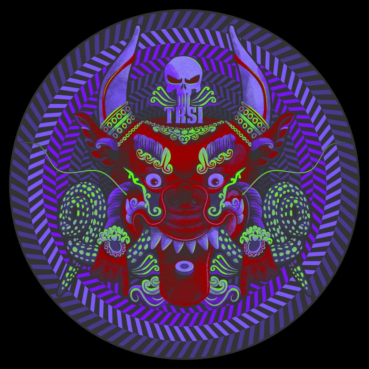 A week ago, Elko #TRSI injected his #Artwork " #Acid Times" into #Demo #Scene #Life and won the #Pixel #Graphics #Compo at #Evoke in #Cologne with this #Color pre-set joint. Me and him were going for the #RedSerpent #Samurai and #Dragon #Hulk hull #Sick #Supreme #Shadowrun #Style