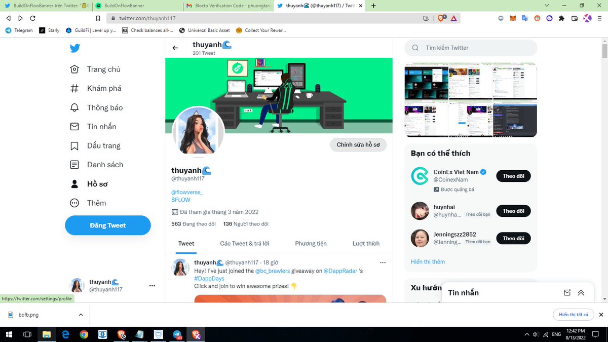 thuyanh117's tweet photo. @BuildOnFlow @shaincodes done sir !!!
This project looks very interesting.The project is implemented professionally and has a clear development plan.
@TaylorNeedham7
@denisyv_j
@DonawaBarber 
@gus_hubery 
@GroverChristi13 
#BuildOnFlow https://t.co/XkhzBWrhG0