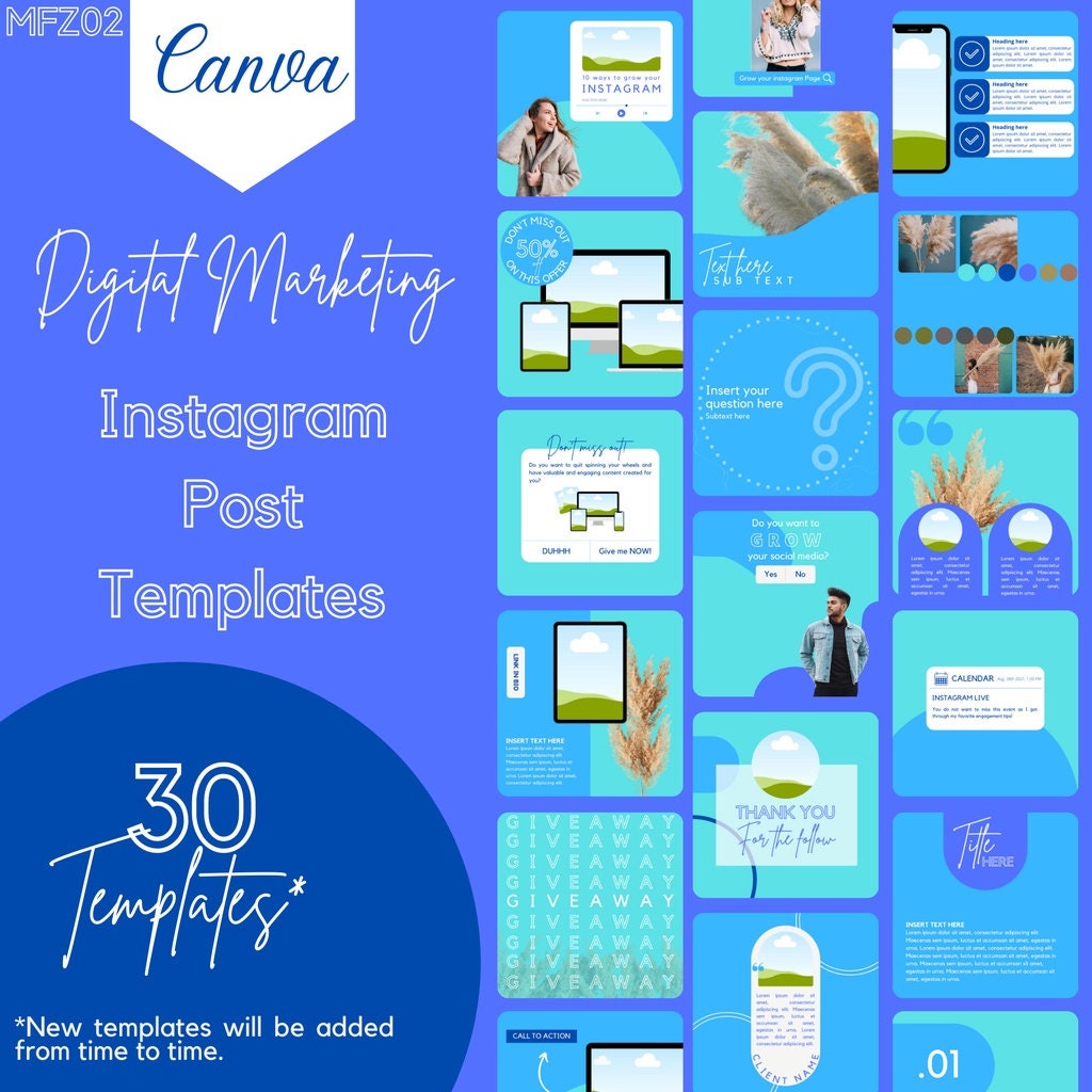 firzzahrin's tweet photo. Excited to share the latest addition to my #etsy shop: Canva Templates - 30 BLUE THEME - Digital Marketing Instagram/ Facebook Post Templates | Minimalist Modern Design https://t.co/pYqfdS48RH #template #digitalmarketing #facebooktemplate #instagramtemplate https://t.co/OlBaEwfCDr