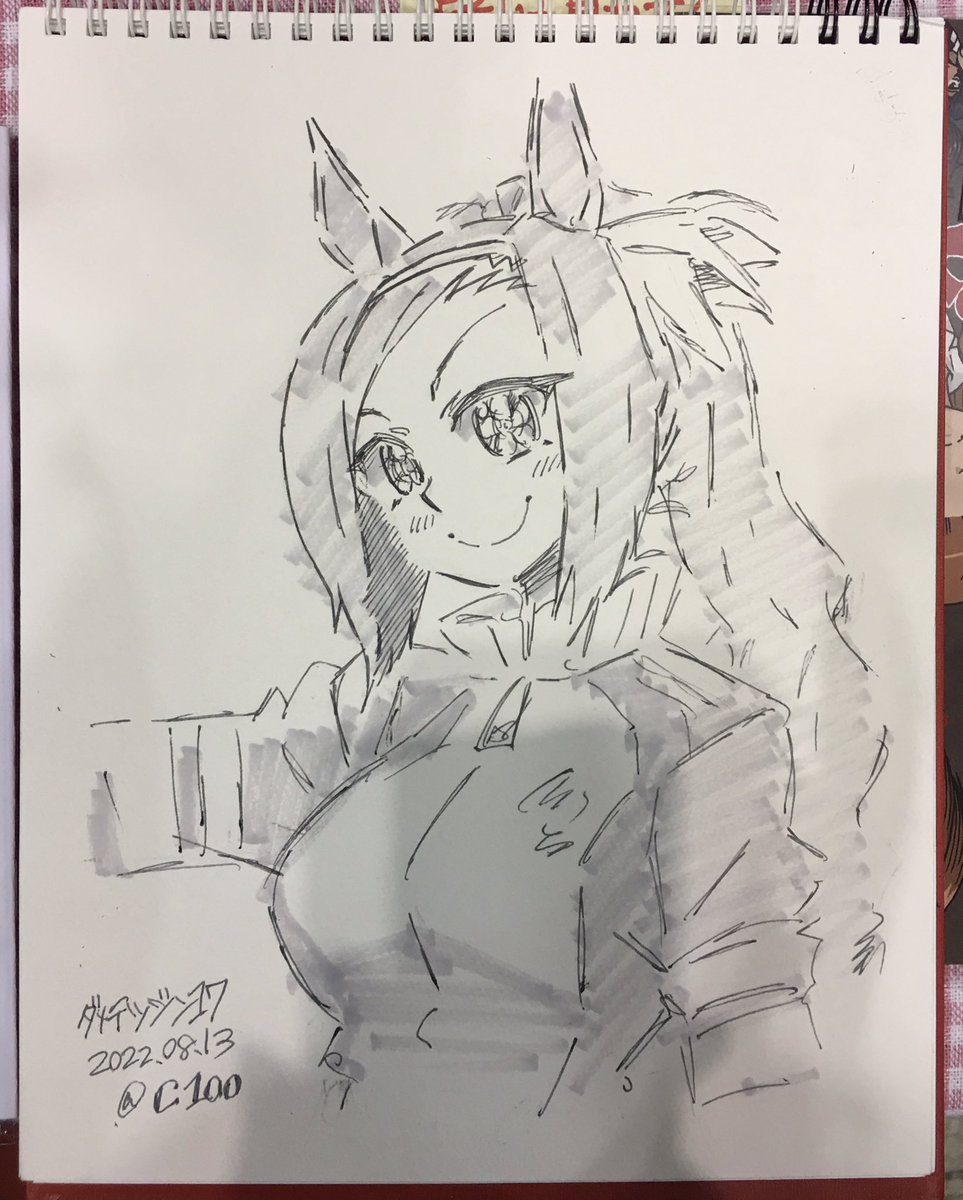 スケブ出来てます③
インク切れたごめんネー💦 
