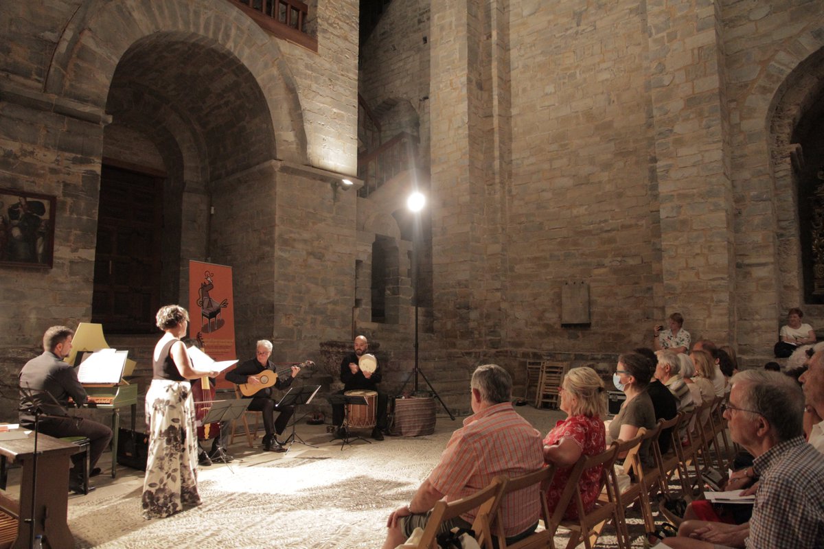 festivalcamino's tweet photo. Ilerda Antiqua. De la peste y otros males en la Iglesia de San Pedro de #Siresa. 🎼 #31FICS 🎵 @DPHuesca @AytoJaca @cJacetania @FestClasica @museojaca @IlerdaAntiqua https://t.co/CQshmulTvt