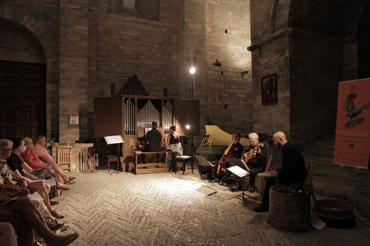 festivalcamino's tweet photo. Ilerda Antiqua. De la peste y otros males en la Iglesia de San Pedro de #Siresa. 🎼 #31FICS 🎵 @DPHuesca @AytoJaca @cJacetania @FestClasica @museojaca @IlerdaAntiqua https://t.co/CQshmulTvt
