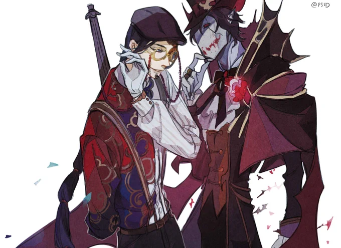 I'm back to #IdentityV lmaoDuo, old works. 