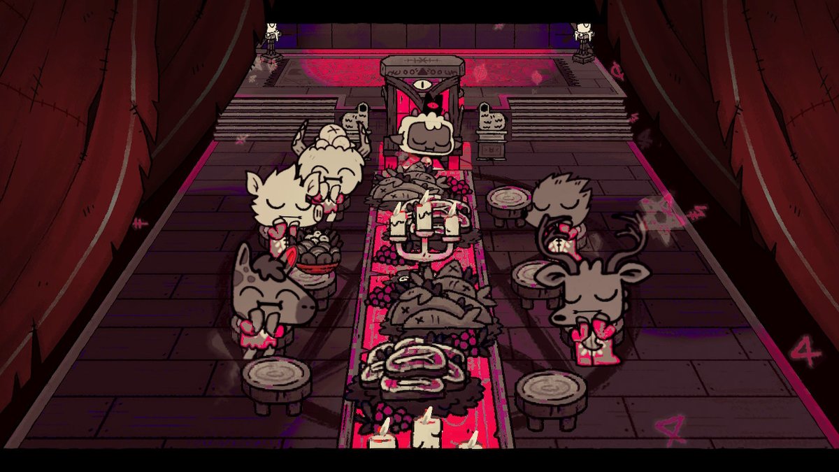 SulkySandy's tweet photo. Welcome to The Black Parade #CultOfTheLamb https://t.co/Ov3w8BExEt