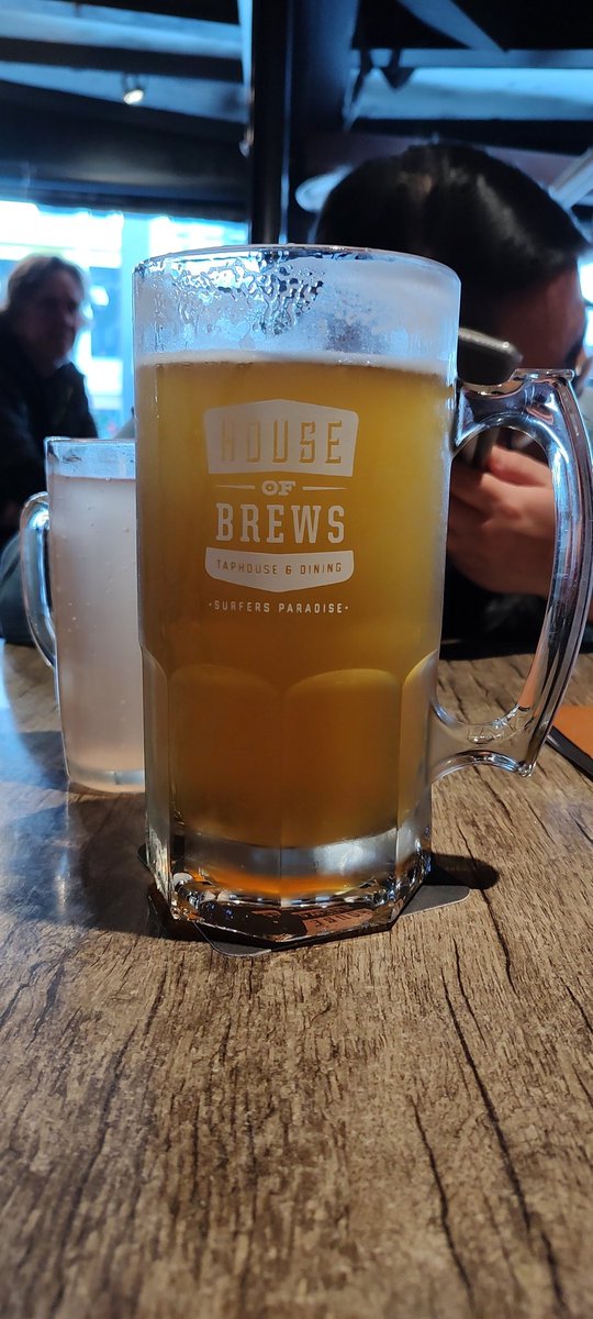 Advertised as a cure to wood alcohol poisoning due to the amount of hops in it.

No doubt it's Hoppy, but that's not the part of this drink that will stop you going blind. #Foamtox