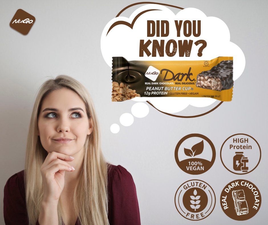 nugonutritionuk's tweet photo. It’s hard to know which protein bars are right for you, but NuGo  dark bars are:
-Gluten Free
-100% Vegan
-High Protein
-Real Dark Chocolate
-Dairy Free
https://t.co/cf4BHCEdQP

#GlutenFree #DairyFree #LactoseFree #Vegan #ProtienBar #Protein #NugoNutrition #DarkChocolate https://t.co/8OZbMzE8K1
