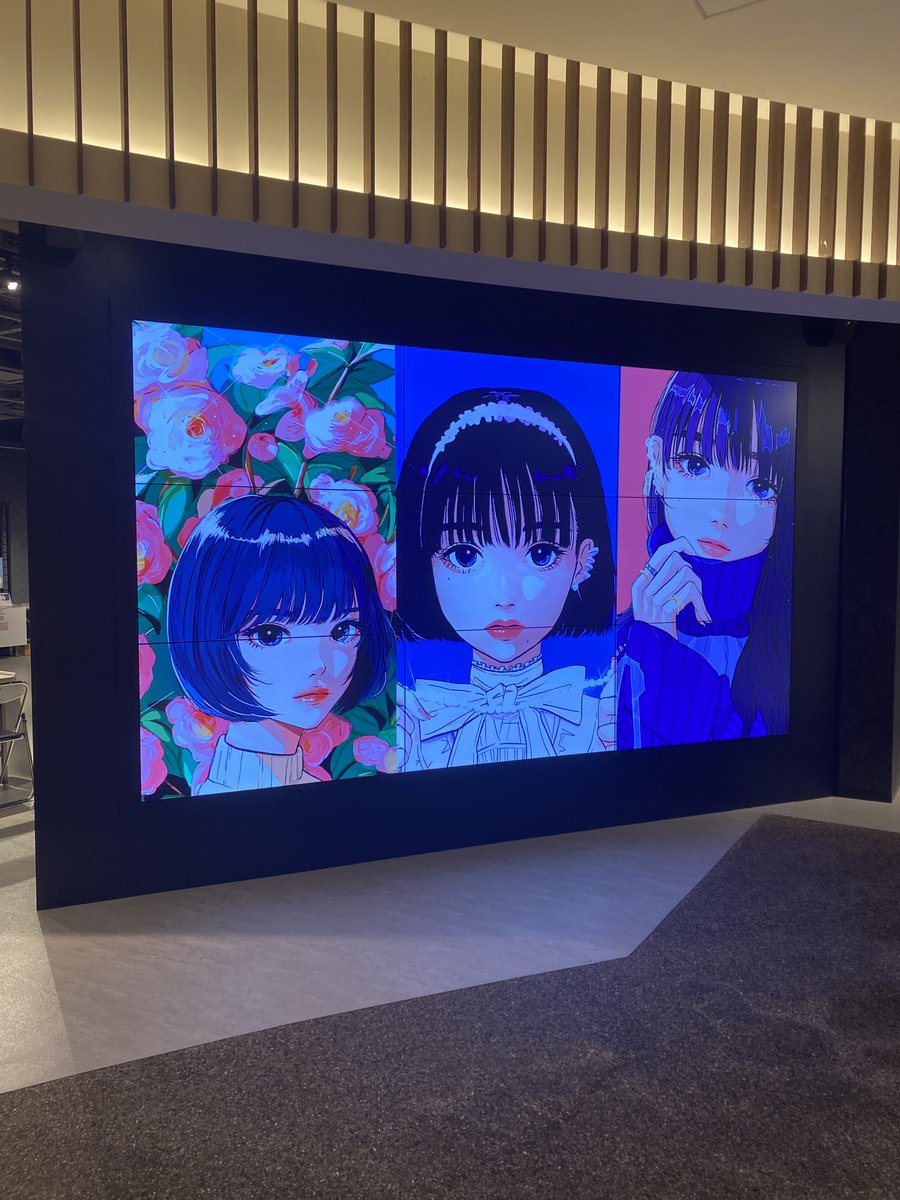 chan_chikame's tweet image. あいにくの台風ですが、今日もイベントは開催中です🥰
ご来場の皆様にはイラストサイン入りのビニール傘をプレゼント中です✨

#TEC9 #有楽町マルイ8階