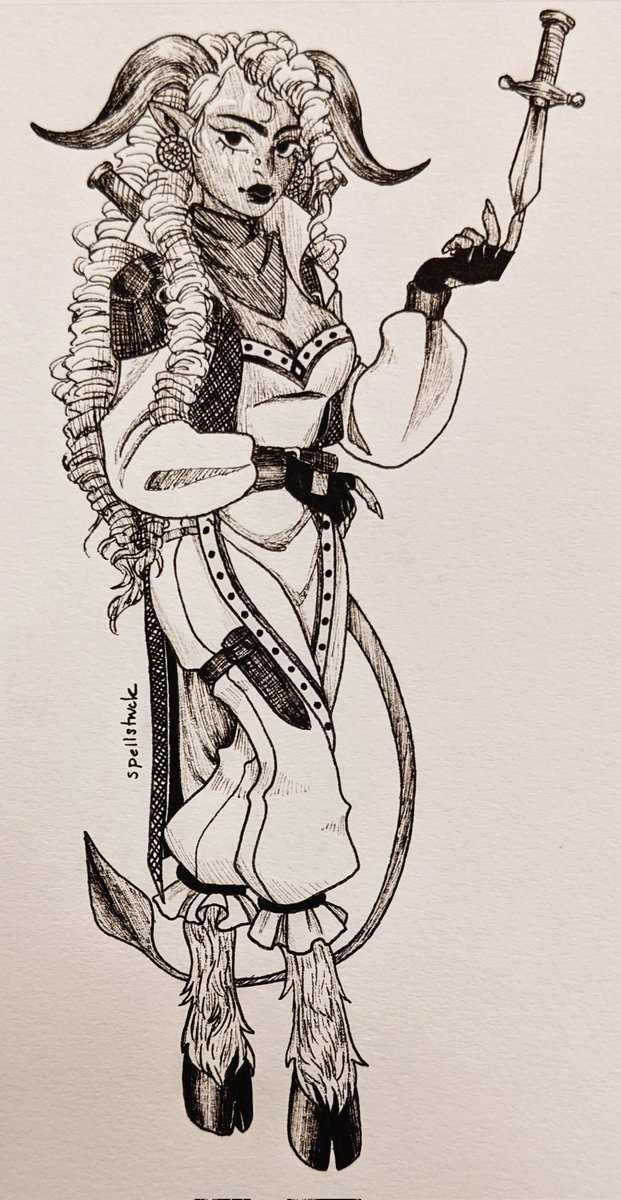 spell_struck's tweet photo. Lillai "Florica" Struuna, Phantom Rogue #dnd #dnd5e #originalcharacter #art #spellstruck https://t.co/JA0E9tR4vt