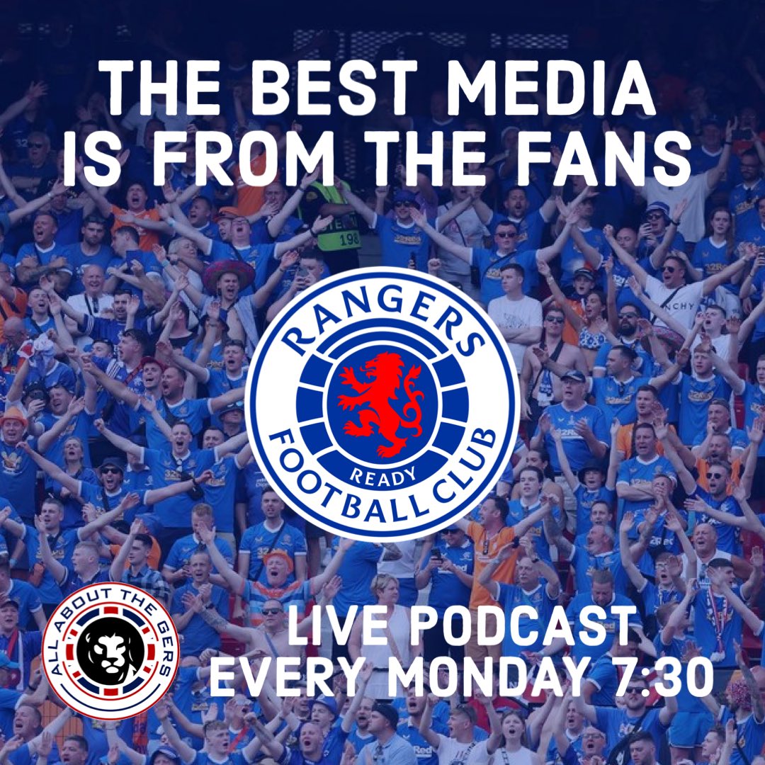 Support <a href="/Rangersfc/">Rangers Football Club</a> fans podcasts.
Tag the podcast you listen too below and remember our new podcast is LIVE every Monday on YouTube, Facebook, Twitter and all podcast channels.

linktr.ee/allabouttheger…