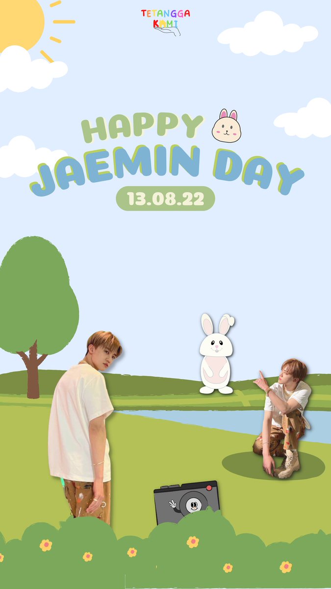 TetanggaKami's tweet photo. Happy birthday to our bunny, Jaemin💚🥳

#한여름을_수놓을_재민이의_스물셋 
#SugarPopStarJaeminDay 
#HAPPYJAEMINDAY https://t.co/EuXajUDuHg