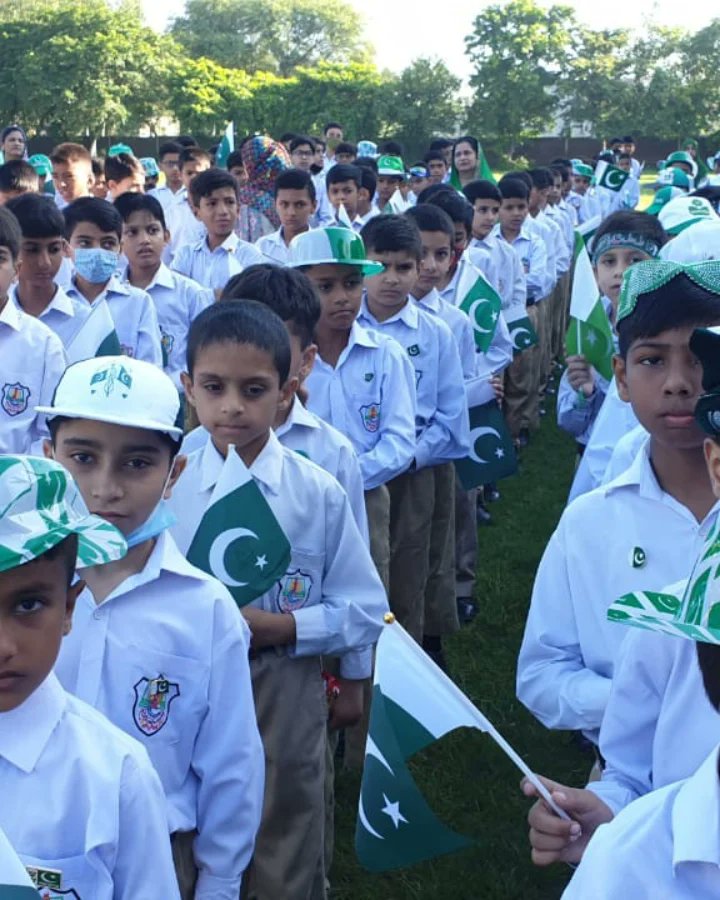 rahmat_trust's tweet photo. Ch. Rahmat Ali Memorial Trust Boys School celebrated 75th Independence Day on August 13 (Saturday).

Happy Independence Day

#HappyIndependenceDay #happyindependenceday2022 #14august2022 #Pakistan #PakistanZindabad 
#rahmattrust #rahmatboyscampus #BestEducationSystem https://t.co/1a6hfXTKX8