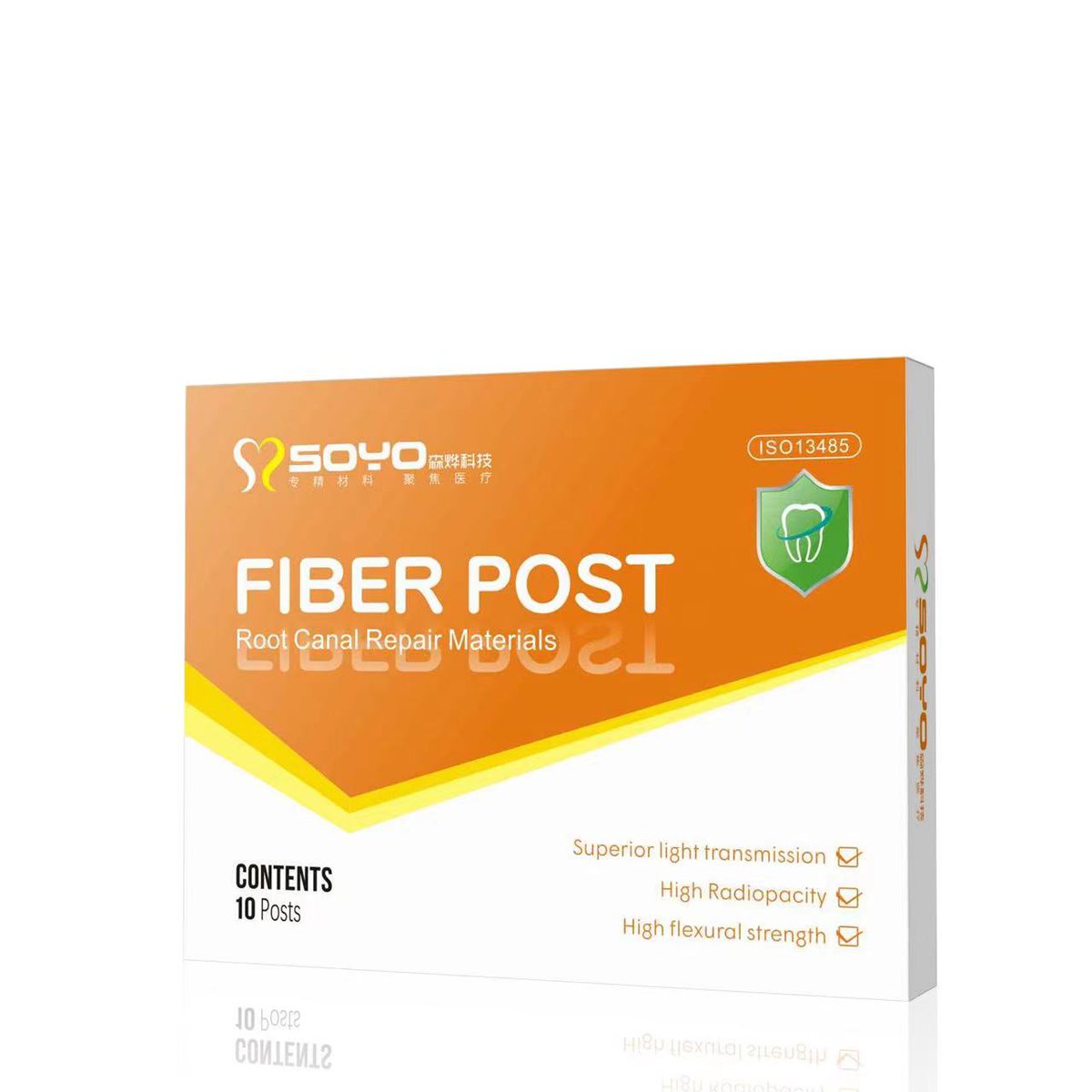 Aria112244's tweet image. Fiber post have low modulus of elasticity and high flexural strength, substantially reducing the risk of stress transfer and root fracture. 
It has excellent fatigue resistance.
Four models, multiple specifications.
+86 18948987800
#dental #dentalmaterial  #fiberpost