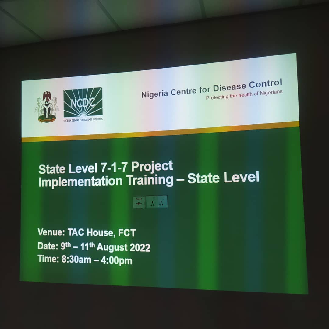 FCTAbujaPHEOC's tweet photo. A 3- day training on 7-1-7 framework, sponsored by @ResolveTSL in collaboration with @NCDCgov will enhance response to diseases and events during outbreaks and epidemics. https://t.co/vIDIx86nkf