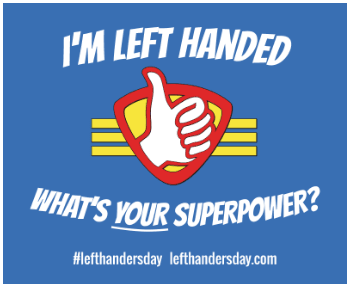 DutchyAdrie's tweet photo. Happy Lefty day !! https://t.co/niN64PITfx