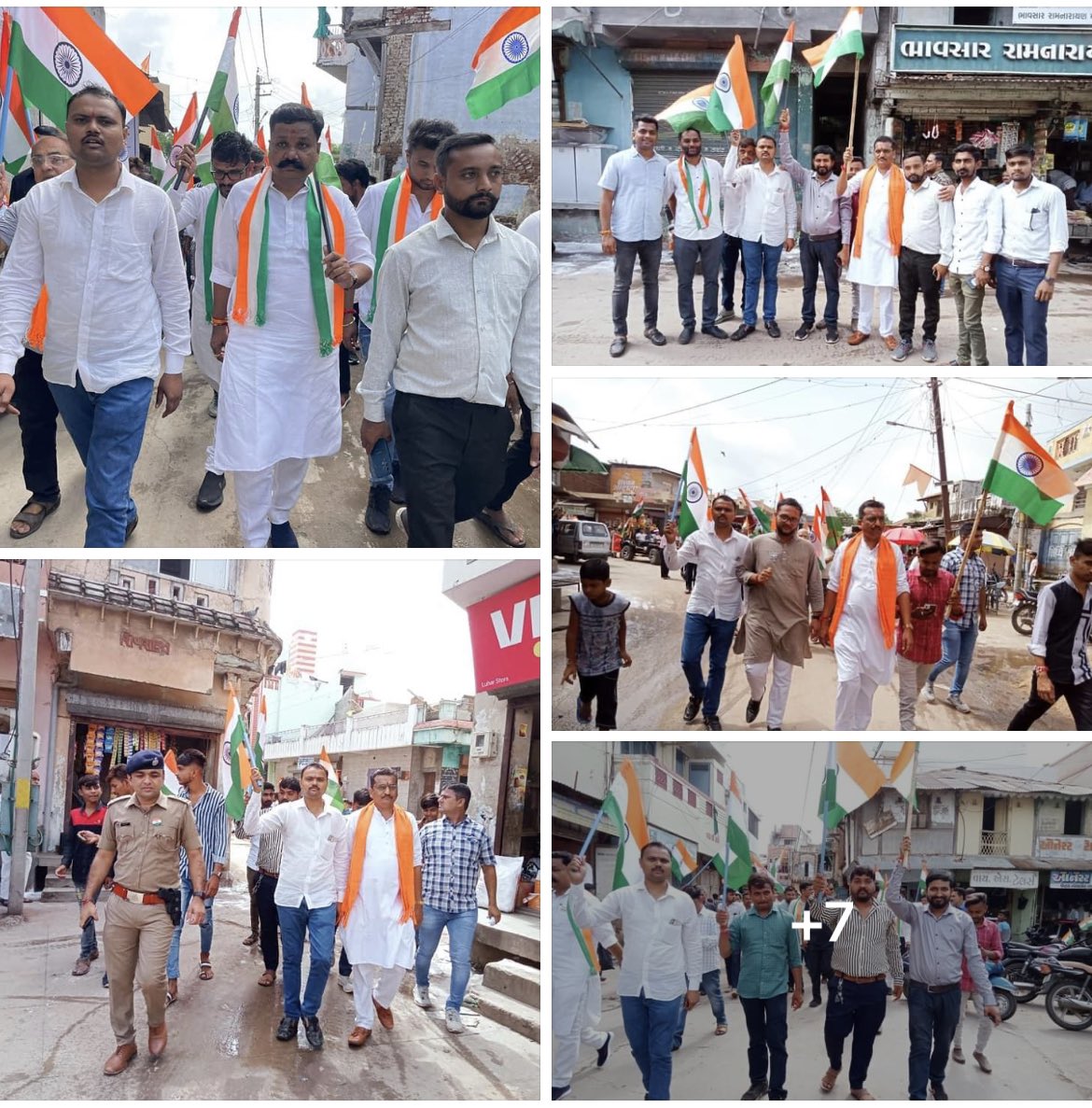 RajendrazalaBJP's tweet photo. #AzadiKaAmritMahotsav અંતર્ગત આજ રોજ કઠલાલ તાલુકા / શહેર દ્વારા હર ઘર તિરંગા અભિયાનને જન જન સુધી પહોંચાડવા રાજમાર્ગો પર વિશાળ ત્રિરંગા યાત્રા યોજવામાં આવી...
#bjp2022
#CRPatil
#bjpkheda
#rajendrasinhzala
#bjym4india
#HarGharTiranga2022
#devusinh https://t.co/m9mv8pSuKR