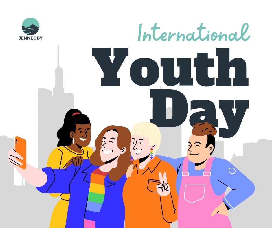 jenneobyng's tweet photo. Today is International Youth Day 2022.  A day that gives youth around the world the opportunity to call attention to the role they play in creating a better future for our planet. ⁠
⁠
How are you celebrating?
.
.

#youthday2022 #iyd2022 #youthcelebration #jenneobyinitiative https://t.co/oijjCkTHkO