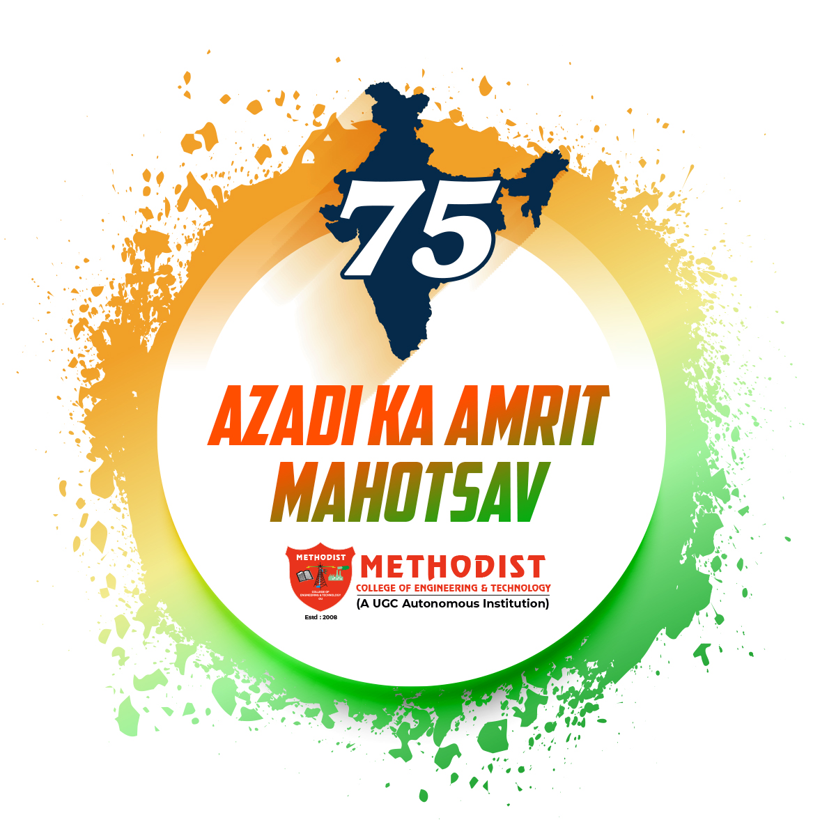 MCETHyderabad's tweet photo. #harghartiranga

Visit us : https://t.co/1gHvCDs4UV

#MCET #Harghartiranga2022 #75thIndependenceDay #AzadiKaAmritMahotsav #AmritMahotsav #EngineeringCollege #BestCollege #MethodistCollegeOfEngineeringAndTechnology 
#BestEngineeringCollegeInTelangana #EngineeringColleges https://t.co/REm0dRGVPE