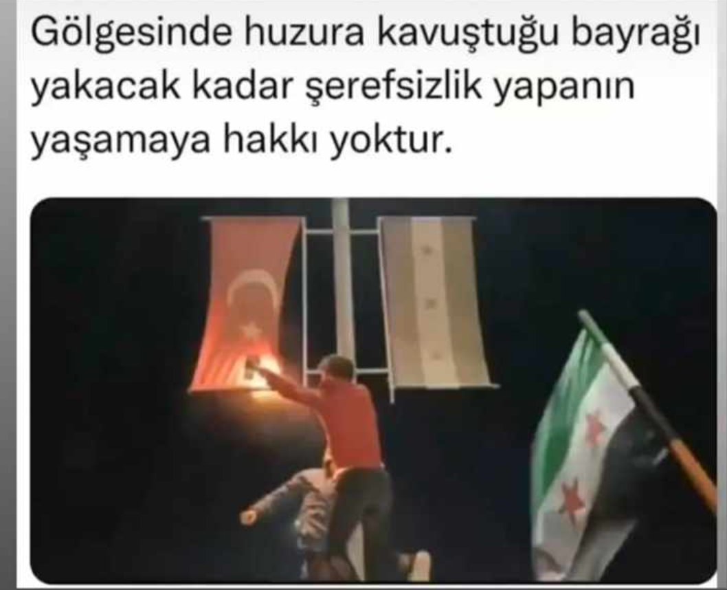 Biz bayrağımız için ölürüz. 
#Suriye
#Bayrak
#Turkiye